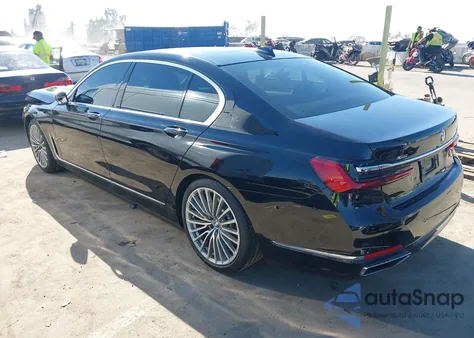 2020 BMW 740I xDrive из США, поврежденный, VIN WBA7T4C06LCD44640